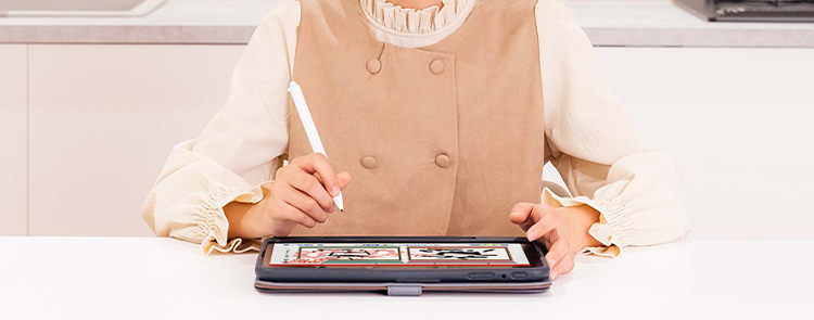 スマイルゼミ
集中力が続かない・・・
タブレットで学ぶ通信教育
そんなお子さまも夢中になる
タブレット学習法
紙より、良いかも。スマイルゼミ
専用タブレットで書いて学べる
意意
自動で丸付け&丁寧な解説
学習内容をいつでも確認できる