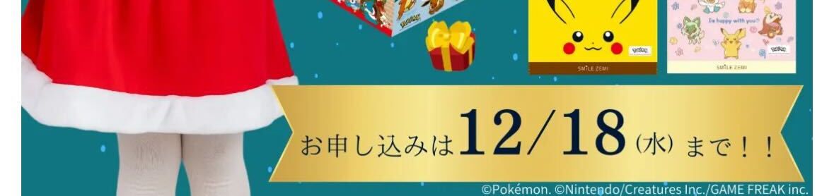ポケモンクリスマスパッケージ